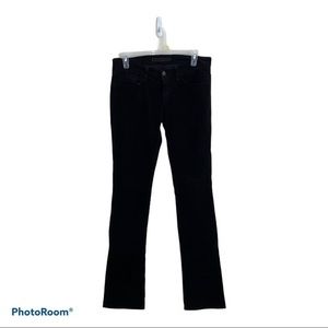J brand‎ black bootcut corduroy pants women’s size 4